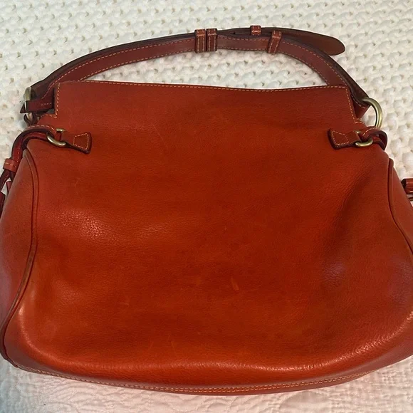 Dooney & Bourke Women's Tan Leather Bag - Picture 3 of 12